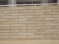 Sawn Sandstone Bricks - click for larger image